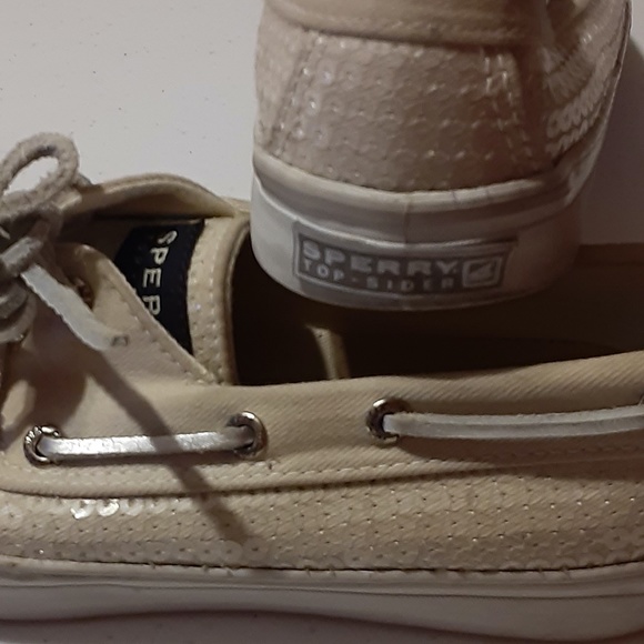 Sperry Top-Sider Sequins/Canvas Boat Shoe - Picture 3 of 8